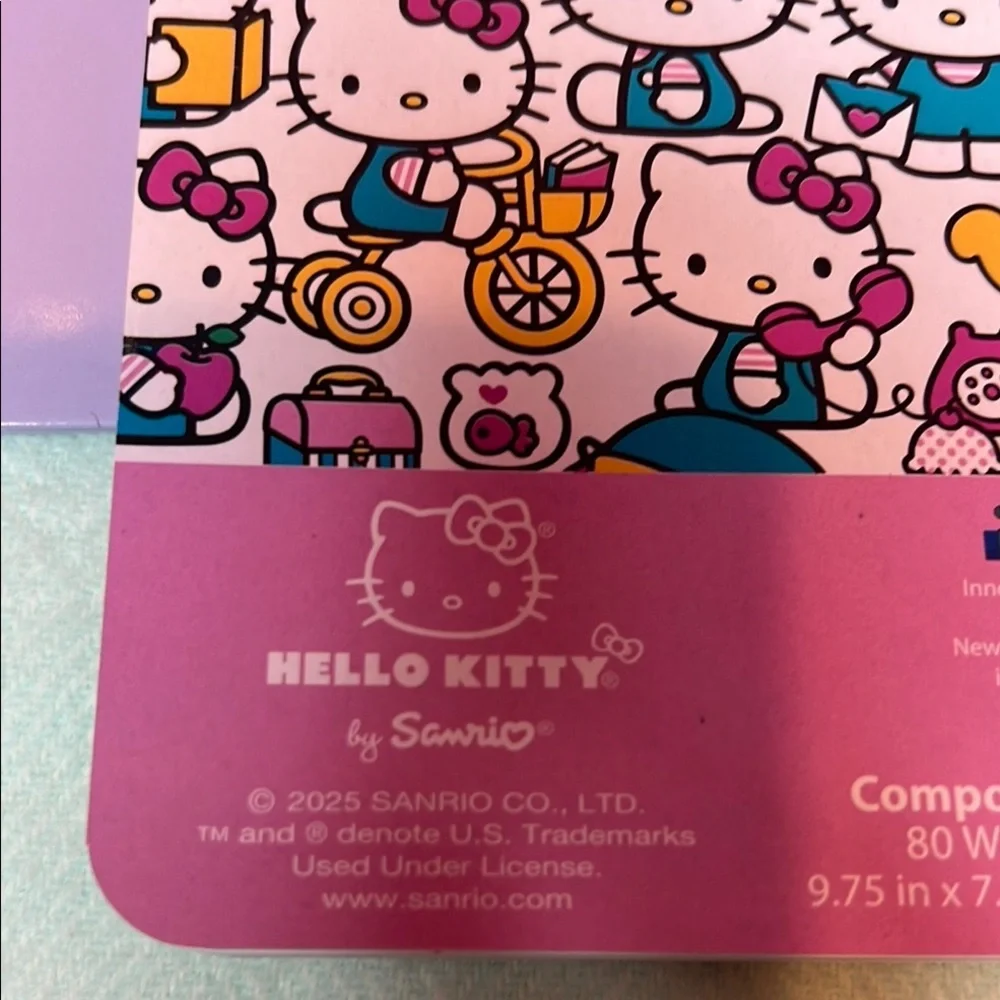 NWT Hello Kitty Notebook and Portfolio Folder Set Gift Set
